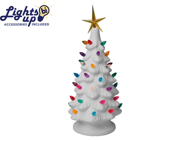 🎅 * Light Up 11" Christmas Tree