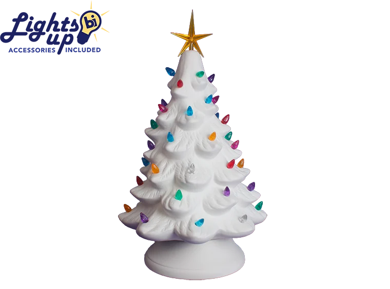 🎅 * Light Up 13" Christmas Tree