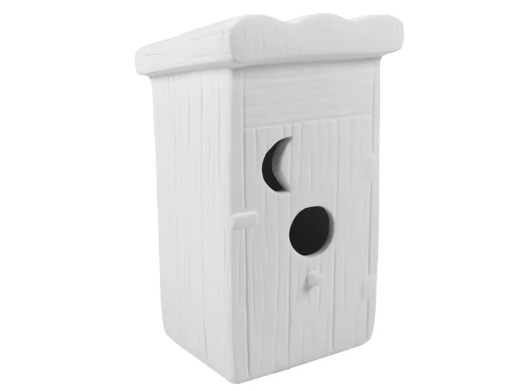 🏕️ Outhouse Bird House