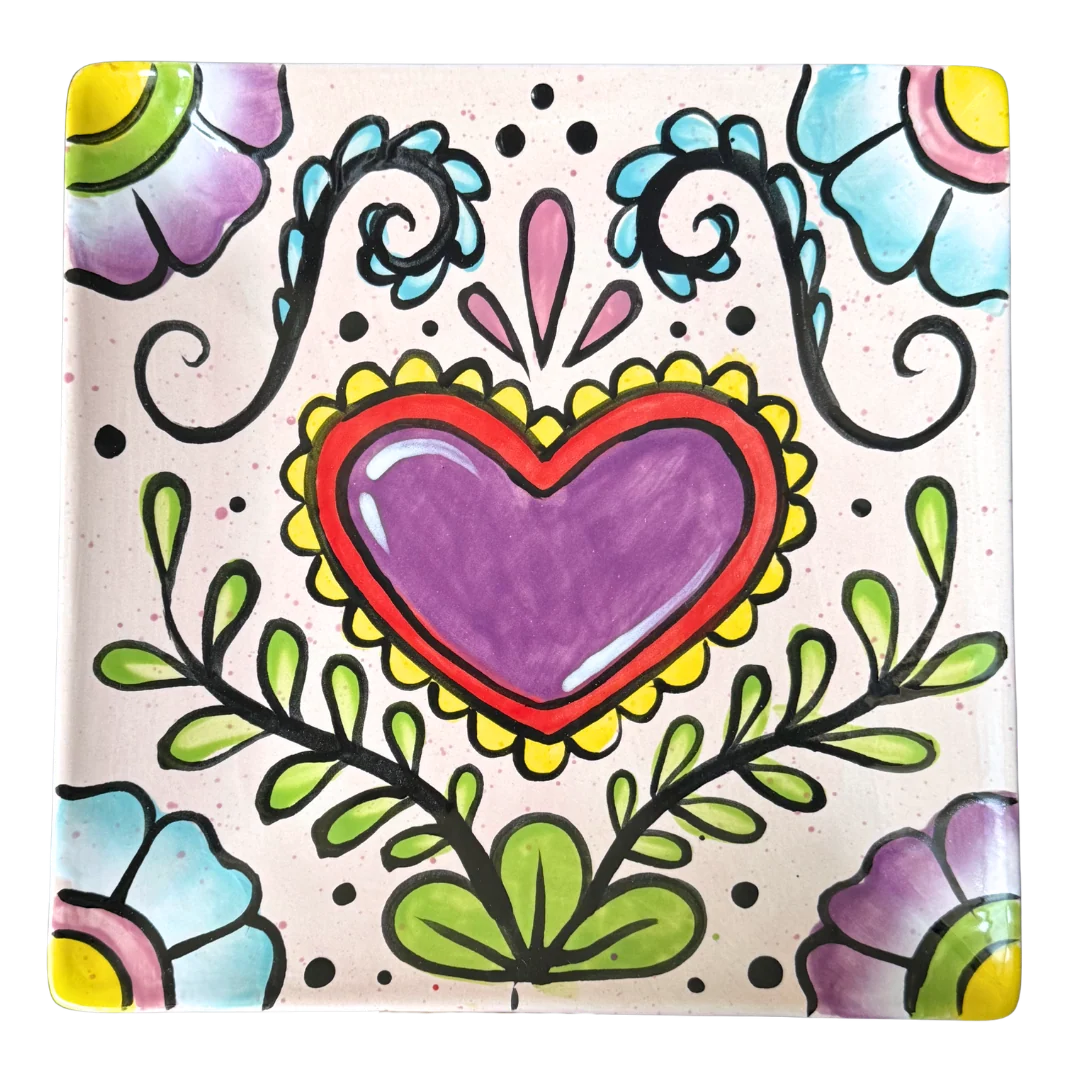 🍽️☕️💜🦞Sq Coupe Dinner Plate - Image 5