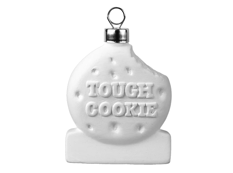 💚 3D Girls Scout Tough Cookie Ornament - Image 2